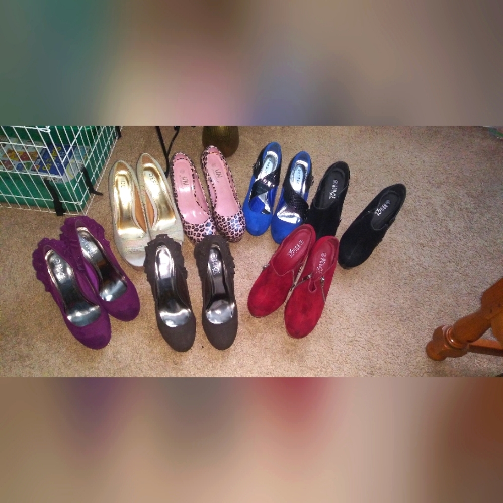 Size 81/2 and 2 size 9 Heels